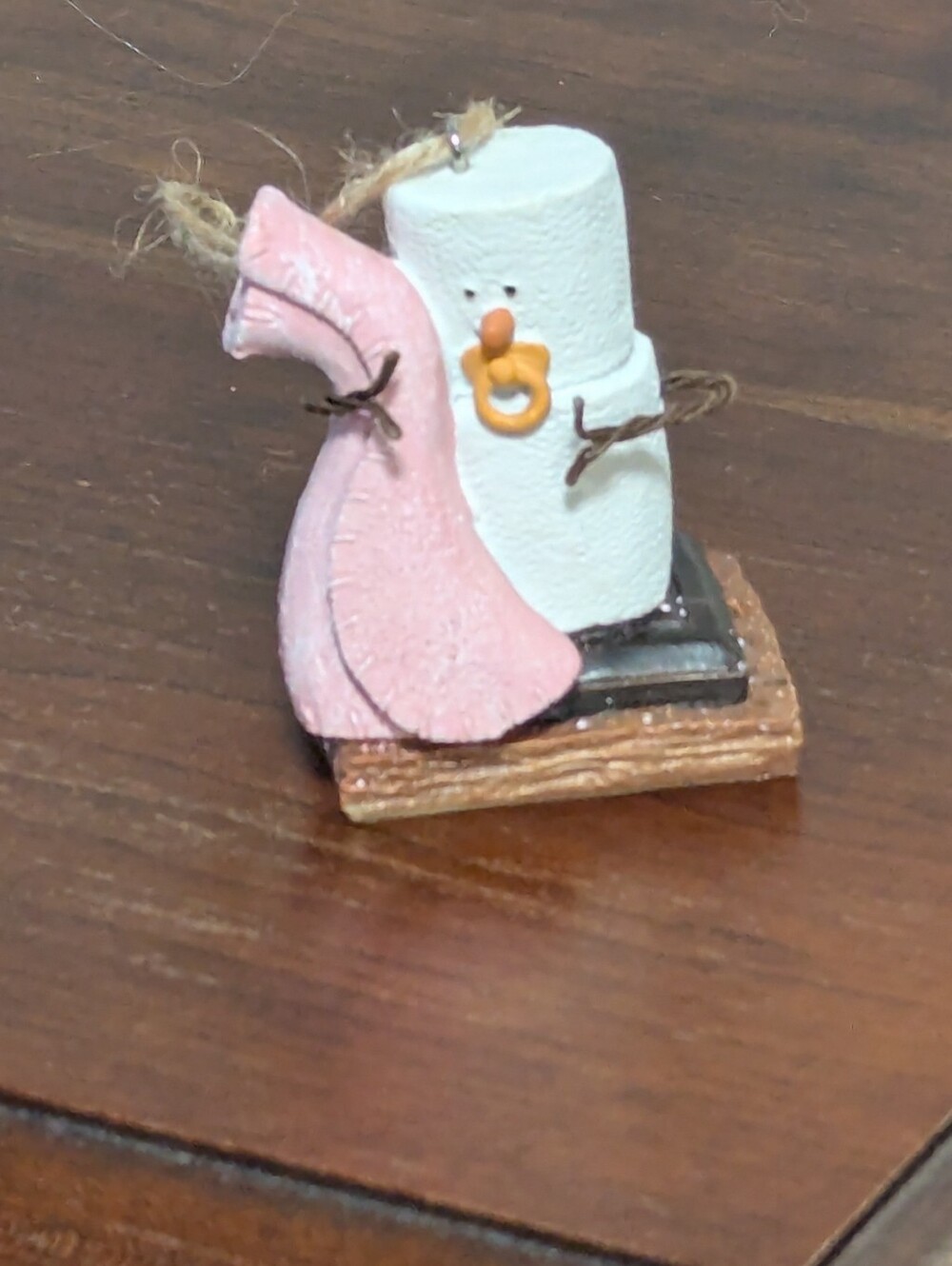 Ganz. The Original S'mores. Hanging Ornament. Baby With Blanket.